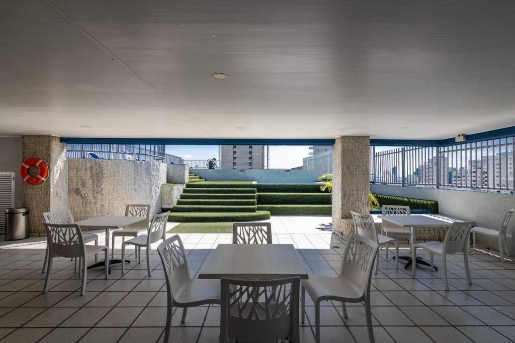 公寓 10mo Piso, Piscina, Jacuzzi Y A Pasos De La Playa